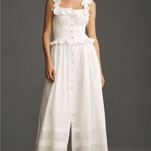 Pilcro White Maxi Dress